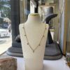 0.72ct Ruby 18K YG Round Bezel Chain Necklace - Image 6