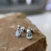 1.15ct Aquamarine & Diamond 14K WG Drop Earrings - Image 6