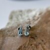 1.15ct Aquamarine & Diamond 14K WG Drop Earrings - Image 5